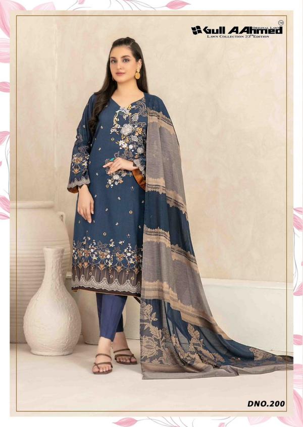 Gull Aahmed Lawn Vol-23 – Karachi Dress Material